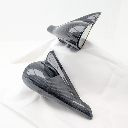 Carbon door wing - carbon, mirrors