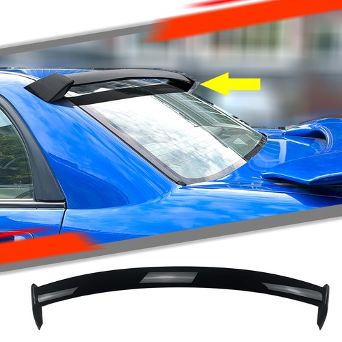 Rear roof boot spoiler - rear, wing